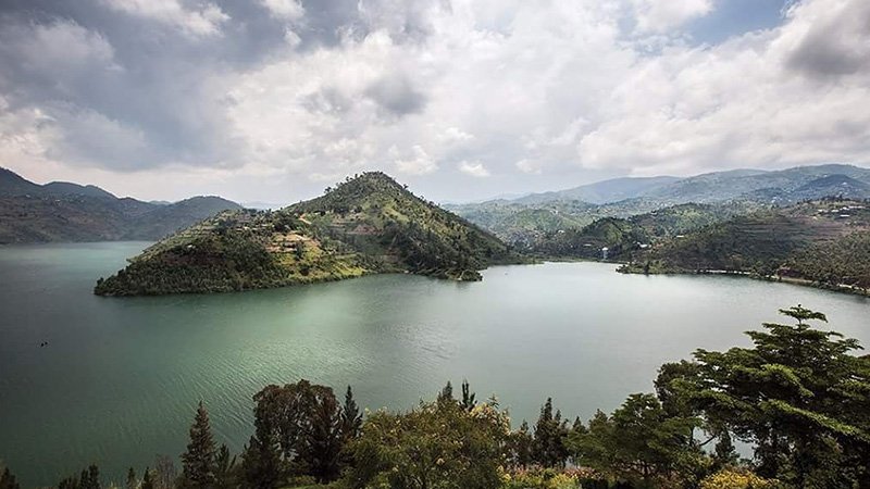 Twin Lakes In Rwanda