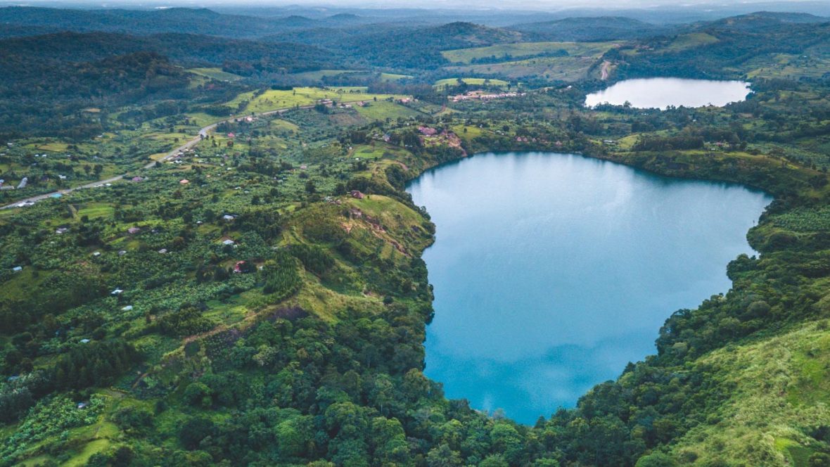Tour to Kibale crater lakes