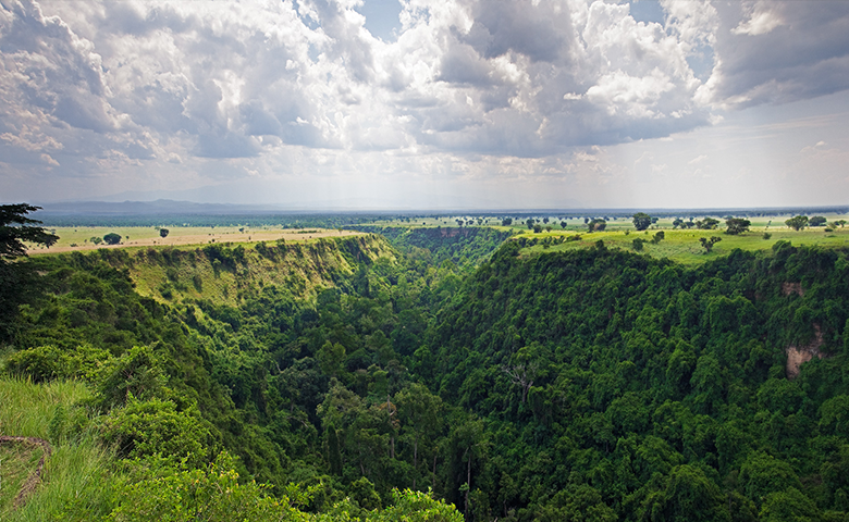 Kyambura In Queen Elizabeth National Park Uganda