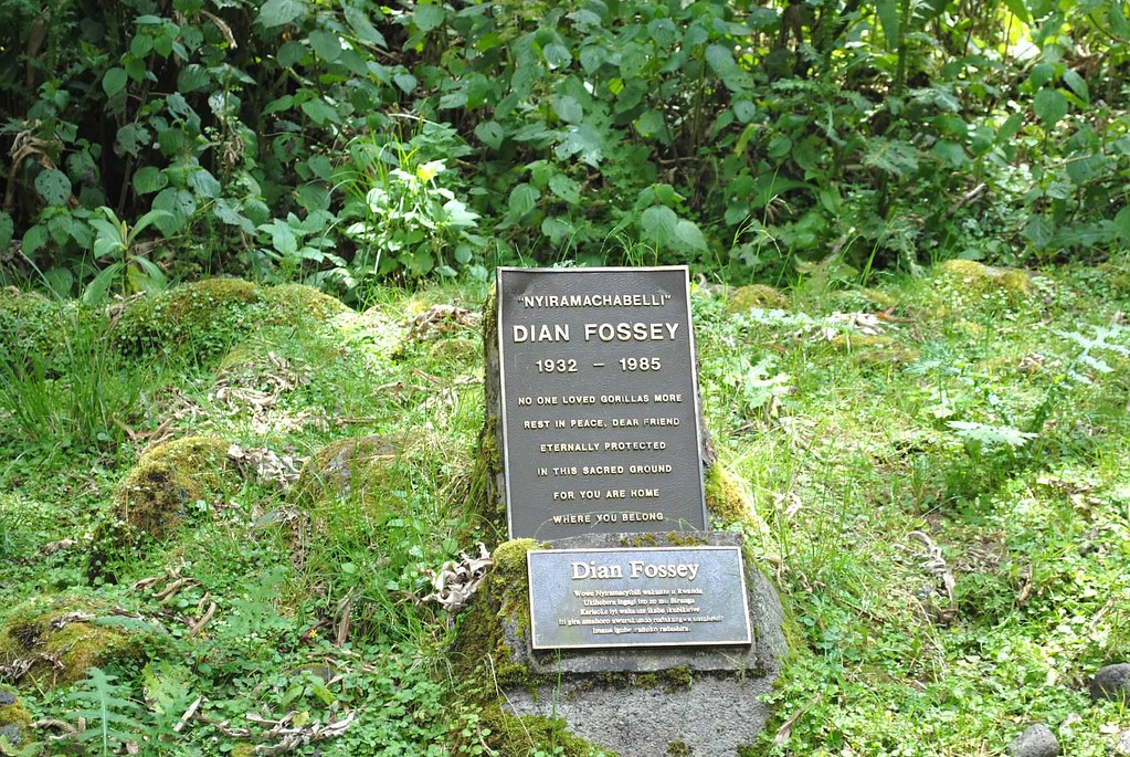 Dian Fossey Grave In Rwanda