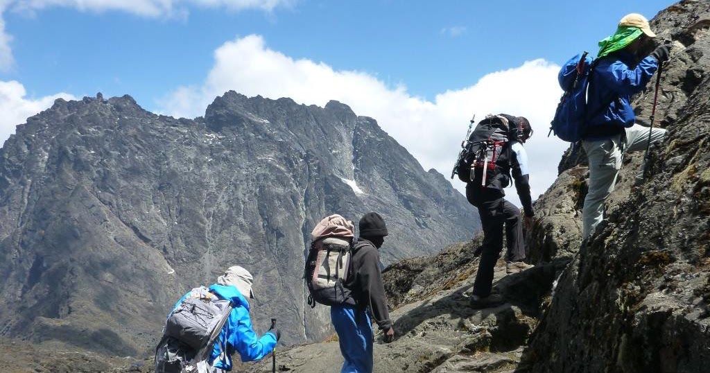 Mount Elgon Trekking Trailheads Routes.